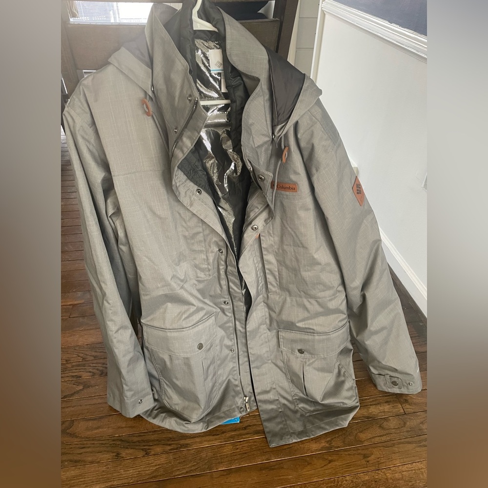 BRAND NEW 2XLT Columbia Jacket - Grey